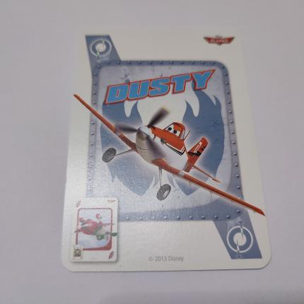 Carte increvable Dusty pièce jeu 1000 mille bornes planes Dujardin Disney