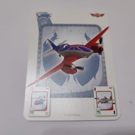 Carte prioritaire Bulldog pièce jeu 1000 mille bornes planes Dujardin Disney