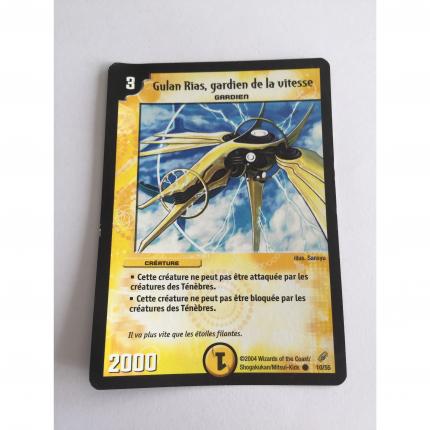 10/55 Carte Duel Masters Gulan Rias gardien de la vitesse commune 10/55 N2