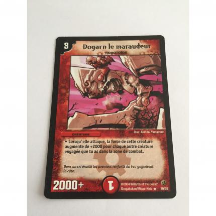 39/55 Carte Duel Masters Dogarn le maraudeur rare 39/55