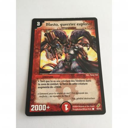 40/55 Carte Duel Masters Blasto guerrier explosif commune 40/55