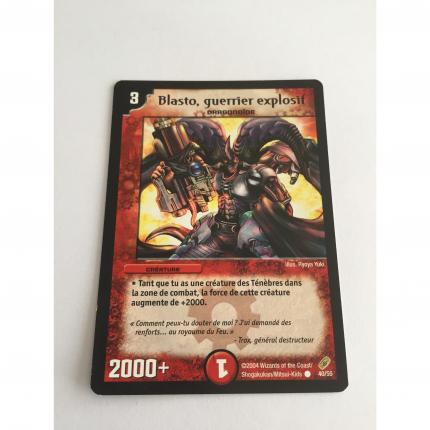 40.55 Carte Duel Masters Blasto guerrier explosif commune 40.55 N2