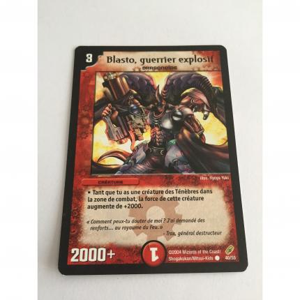 40/55 Carte Duel Masters Blasto guerrier explosif commune 40/55 N4