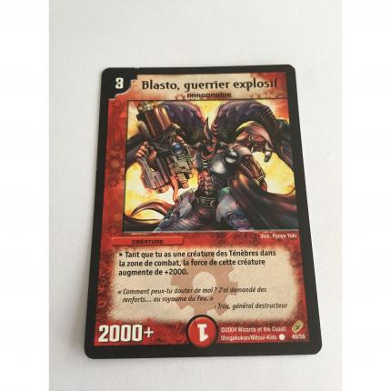 40/55 Carte Duel Masters Blasto guerrier explosif commune 40/55 N6