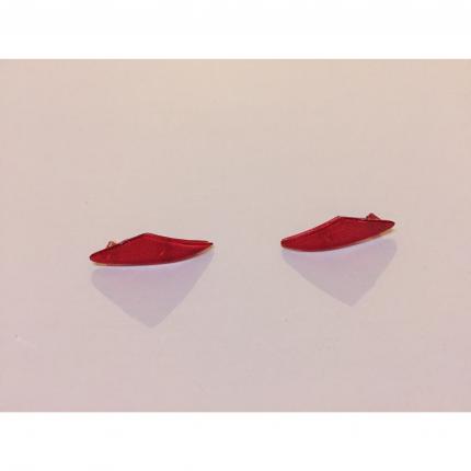 Lot x2 phares arrière 2 pièce détachée miniature Maisto Peugeot 307 wrc 1/18 1/18e 1/18ème