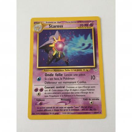 25/64 - Carte Pokémon Staross 25/64 rare néo révélation