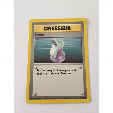 94/102 - Carte Pokémon dresseur potion 94/102 commune set de base wizards