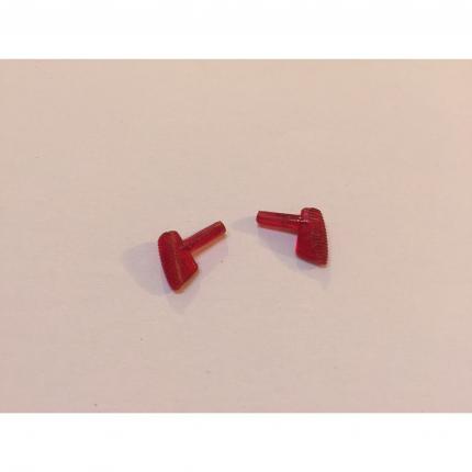 Lot x2 feux arrière pièce détachée Porsche 356 B 1961 Burago BBurago 1/18 1/18e 1/18ème