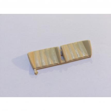 Banquette arrière pièce détachée miniature Porsche 356 B 1961 Burago BBurago 1/18 1/18e 1/18ème