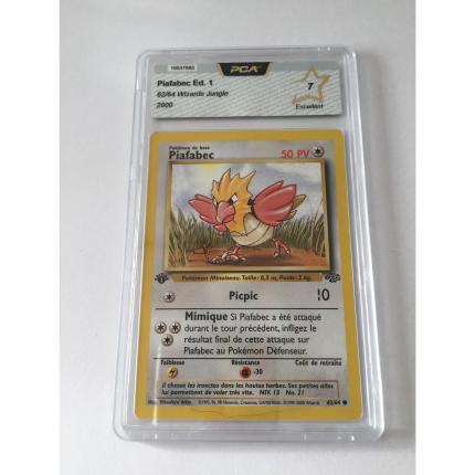 62/64 - Carte pokémon piafabec 62/64 commune jungle wizards 1 ère édition PCA 7 Excellent