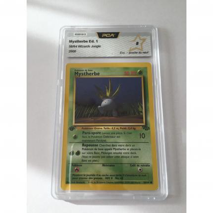 58/64 - Carte pokémon Mystherbe jungle commune 58/64 1ère édition wizards PCA 8 proche du neuf