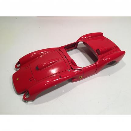 carcasse coque pièce détachée Ferrari 250 testa rossa 1957 burago miniature 1/18