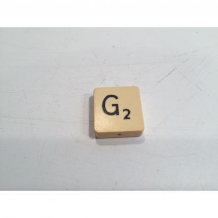 Lettre noir G pièce détachée jeu de société Scrabble J.W.SPEAR & SONS