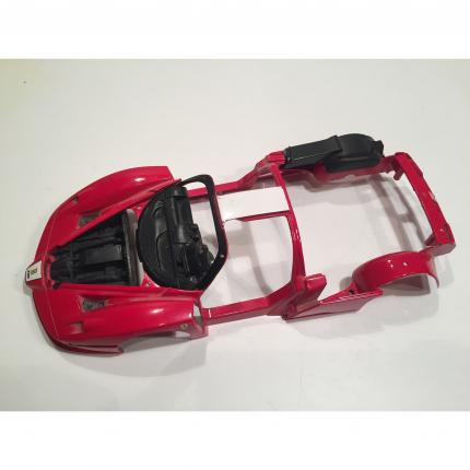 Carcasse carrosserie pièce détachée miniature Hotwheels Mattel Ferrari FXX TMGM 1/18 1/18e 1/18ème