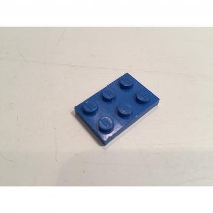 Plate bleu 2 x 3 3021 pièce détachée Lego #A8