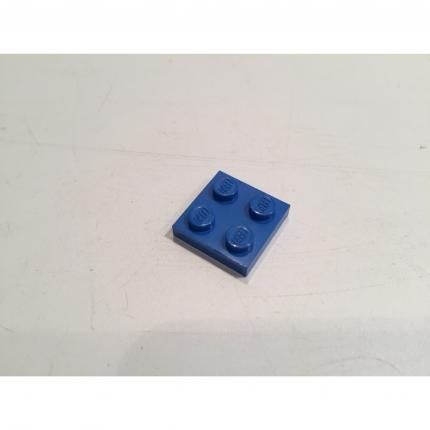 Plate bleu 2x2 3022 pièce détachée Lego #A8