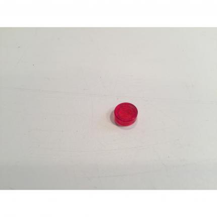 Tuile ronde 1x1 rouge transparente 98138 pièce détachée Lego #A14