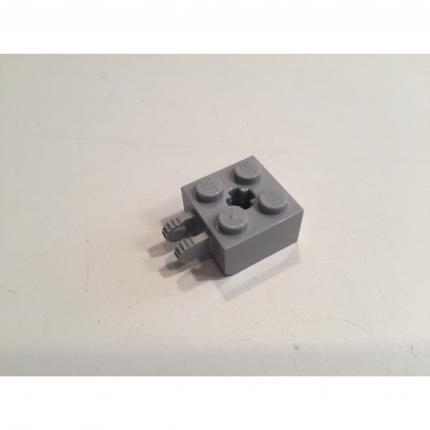 Charnière Brique gris bleuté clair 2x2 Verrouillage 40902 pièce détachée Lego #A14