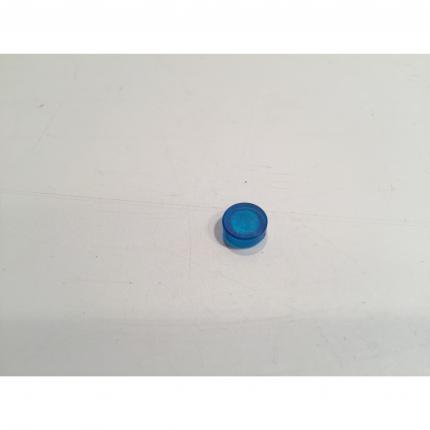 Tuile ronde 1x1 bleu transparente 98138 pièce détachée Lego #A14
