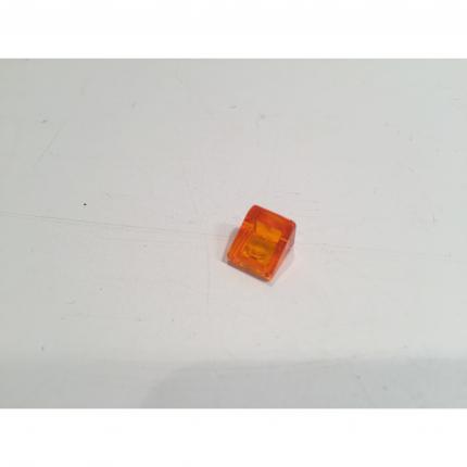 Pente orange transparente 30 1x1x23 54200 pièce détachée Lego #A14