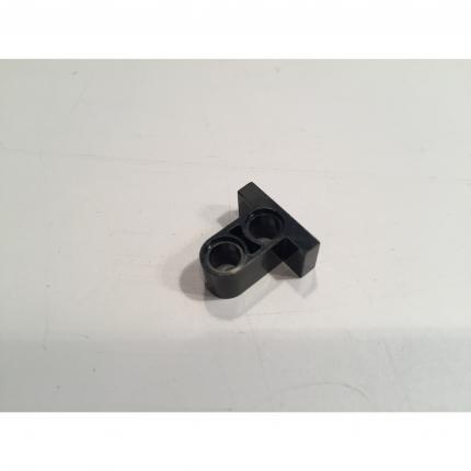 Technic Pin noir connector Plate 1x2x1 23 avec 2 trous 32530 pièce détachée Lego #A14