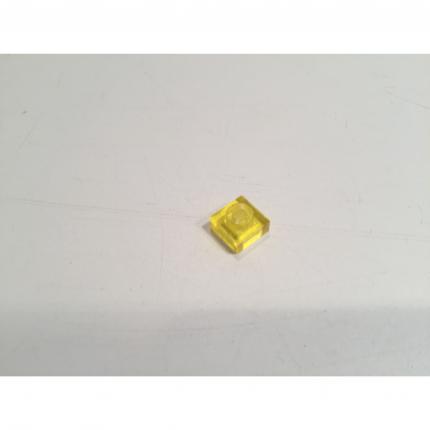 Pièce plate 1x1 jaune transparente 3024 pièce détachée Lego #A14