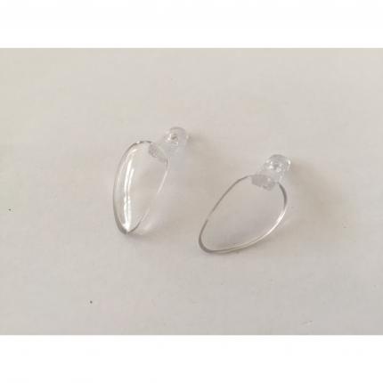 Lot x2 Phares avant pièce détachée miniature jaguar type E 1961 1/18 burago #A15