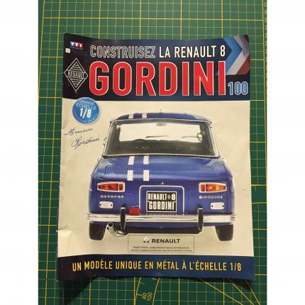 Fascicule seul sans pièce pièce détachée Renault R8 Gordini 18 18ème Eaglemoss collections #A67