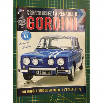 Fascicule seul sans pièce N°97 pièce détachée Renault R8 Gordini 1/8 1/8ème Eaglemoss collections #A67