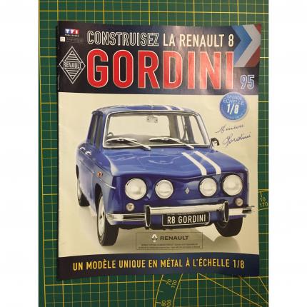 Fascicule seul sans pièce N°95 pièce détachée Renault R8 Gordini 1/8 1/8ème Eaglemoss collections #A67