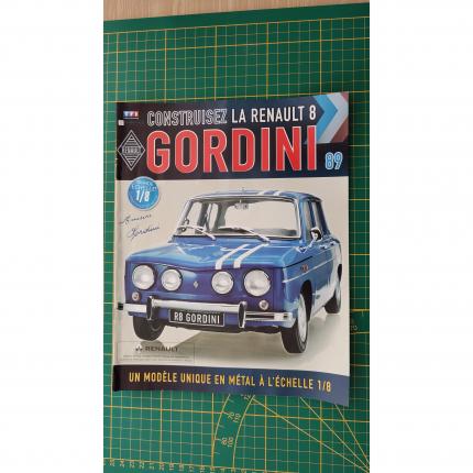 Fascicule seul sans pièce N°89 pièce détachée Renault R8 Gordini 1/8 1/8ème Eaglemoss collections #A67