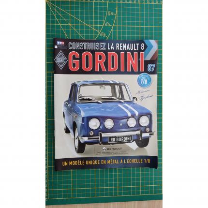 Fascicule seul sans pièce N°87 pièce détachée Renault R8 Gordini 1/8 1/8ème Eaglemoss collections #A67