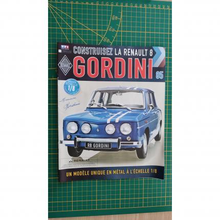 Fascicule seul sans pièce N°85 pièce détachée Renault R8 Gordini 1/8 1/8ème Eaglemoss collections #A67