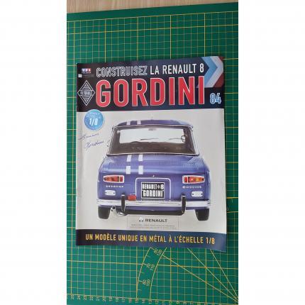 Fascicule seul sans pièce N°84 pièce détachée Renault R8 Gordini 1/8 1/8ème Eaglemoss collections #A67