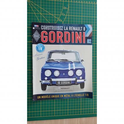 Fascicule seul sans pièce N°82 pièce détachée Renault R8 Gordini 1/8 1/8ème Eaglemoss collections #A67