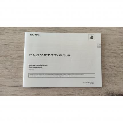 Manuel sécurité et support technique ES  PT pièce détachée console de jeux Sony Playstation 3 PS3 CECHK04 #B32