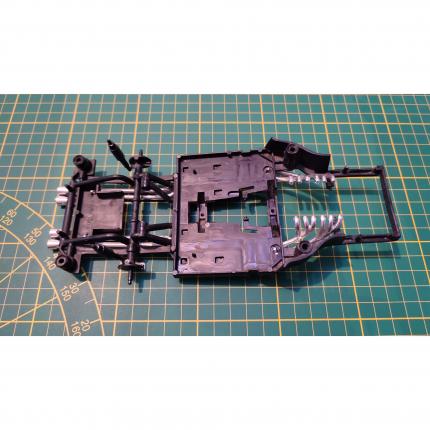 Châssis inférieur + échappement 3011-3959 pièce détachée Ferrari gto 1962 miniature maquette 118 118e burago #B34
