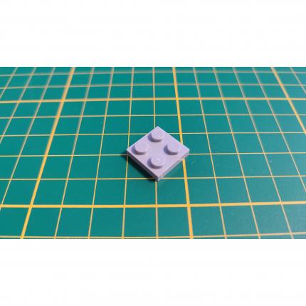 Plaque 2x2 gris bleuté clair 3022 pièce détachée Lego #B35