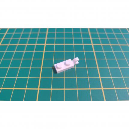 Plaque blanche 1x2 avec clip horizontal 4535737 pièce détachée Lego #B35