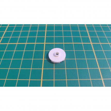 Tuile ronde 2x2 avec goujon ouvert blanc 6093053 pièce détachée Lego #B35