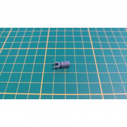 Support de barre avec clip gris 6015890 pièce détachée Lego #B35