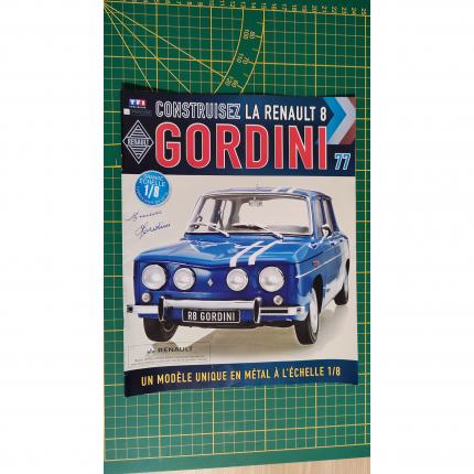 Fascicule seul sans pièce N°77 pièce détachée Renault R8 Gordini 1/8 1/8ème Eaglemoss collections #A67