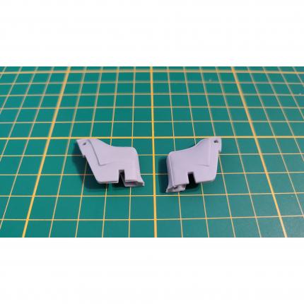 Lot x2 accoudoir banquette pièce détachée miniature 1/18 Citroën traction 15cv 1952 Maisto #B36