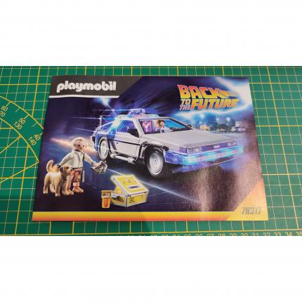 Notice seule pièce détachée Playmobil 70317 Retour vers le futur Delorean #B39