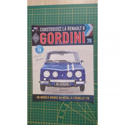 Fascicule seul sans pièce N°70 pièce détachée Renault R8 Gordini 1/8 1/8ème Eaglemoss collections #A67