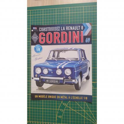 Fascicule seul sans pièce N°69 pièce détachée Renault R8 Gordini 1/8 1/8ème Eaglemoss collections #A67