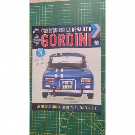 Fascicule seul sans pièce N°68 pièce détachée Renault R8 Gordini 1/8 1/8ème Eaglemoss collections #A67