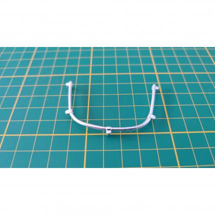 Contour baguette pièce détachée miniature Burago Mercedes 300 SL 1954 1/18 1/18e #B16