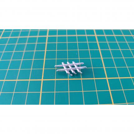 Grille gauche pièce détachée miniature Burago Mercedes 300 SL 1954 1/18 1/18e #B16