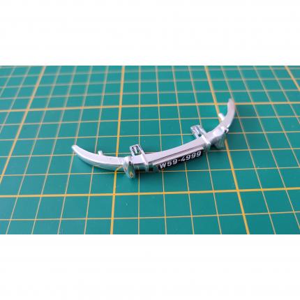 Pare-chocs arrière pièce détachée miniature Burago Mercedes 300 SL 1954 1/18 1/18e #B16